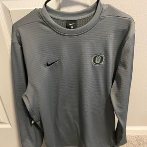 Nike on field apparel Oregon Ducks thermal sweater